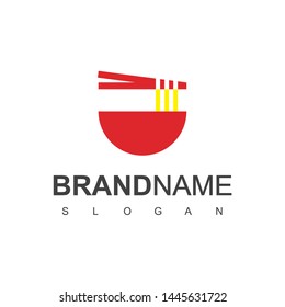 noodle Logo Design For Restaurant And Cafe