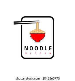 Noodle Logo, Noodle Design Template