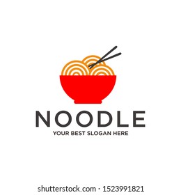 Noodle Logo Food Restaurant Design Template Stock Vector (Royalty Free ...