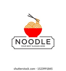 Noodle Logo Food Restaurant Design Template Stock Vector (Royalty Free ...