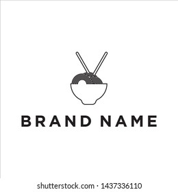 noodle logo in the icon bowl
