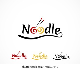 Noodle Logo Icon,vector