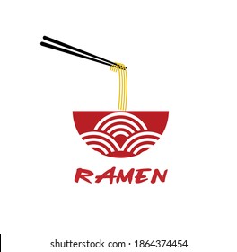 Noodle Logo Ramen Restaurant Logo Design Stock Vector (Royalty Free ...