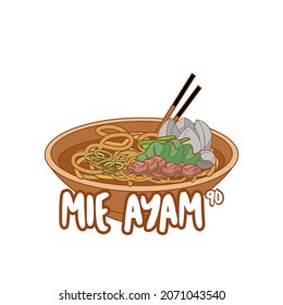  noodle logo template. creative logo design for 
asian food logo or other design .vector illustration 