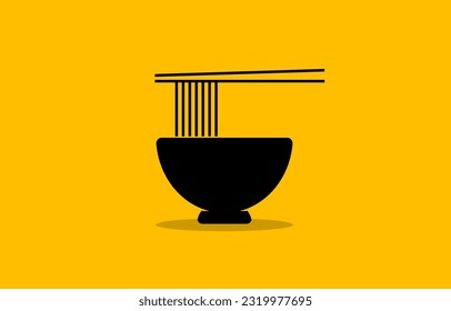noodle, pasta, spaghetti icon illustration