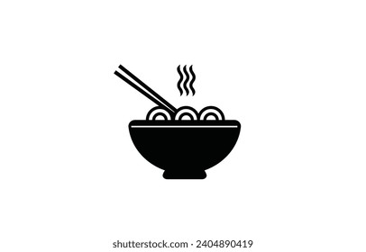 noodle, pasta, spaghetti icon illustration