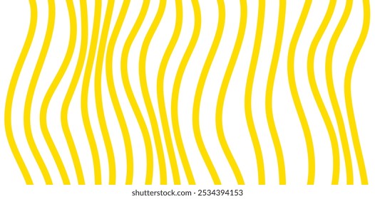 Noodle pattern background. Italian pasta, asian, japan or chinese food. Intricate swirls of noodles, textiles or packaging. Culinary creativity, food art, kitchen decor inspiration vector illustration