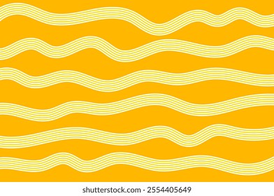 Noodle pattern background. Italian pasta, asian, japan or chinese food. Intricate swirls of noodles, textiles or packaging. Culinary creativity, food art, kitchen decor inspiration vector illustration