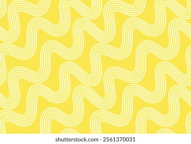 Noodle pattern background. Italian pasta, asian, japan or chinese food. Intricate swirls of noodles, textiles or packaging. Culinary creativity, food art, kitchen decor inspiration vector illustration