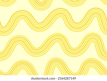 Noodle pattern background. Italian pasta, asian, japan or chinese food. Intricate swirls of noodles, textiles or packaging. Culinary creativity, food art, kitchen decor inspiration vector illustration