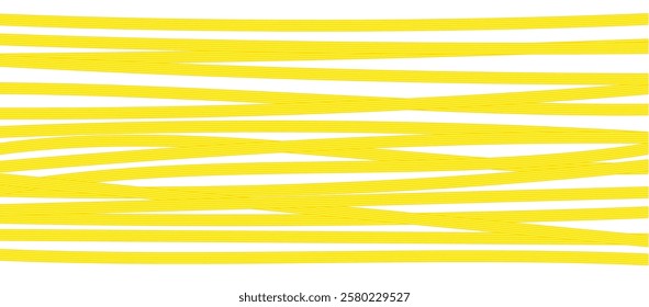 Noodle pattern background. Italian pasta, asian, japan or chinese food. Intricate swirls of noodles, textiles or packaging. Culinary creativity, food art, kitchen decor inspiration vector illustration