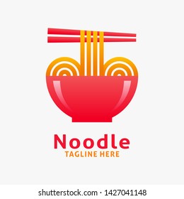 Noodle Ramen Logo Design Modern Style Stock Vector (Royalty Free ...