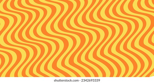 Noodle Ramen Pattern background. Pasta food texture spaghetti geometric. Abstarct ramen ornament. Flat vector illustartion. Wave texture background