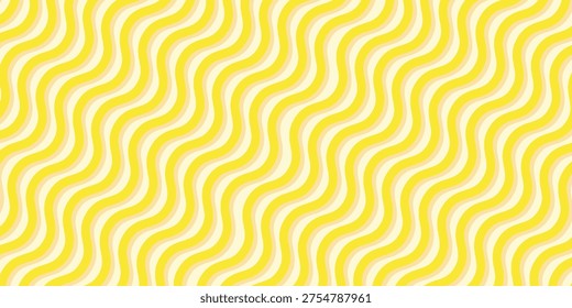 Noodle Ramen Pattern background. Pasta food texture spaghetti geometric. Abstarct ramen ornament. Flat vector illustartion. Wave texture background