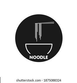 Noodle restaurant and Noodle logo design