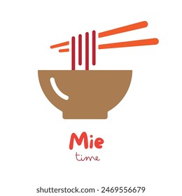 noodle restaurant logo design for graphic designer or owner shop