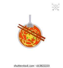 Noodle soup Nam ngiao icon