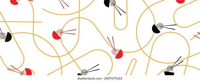 noodle texture on white background