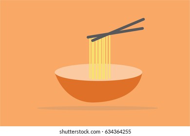 noodle vector noodle background