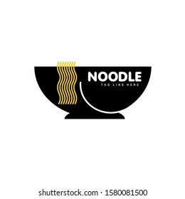 Bowl Noodle Icon Noodle Restaurant Food Stock Vector (Royalty Free ...