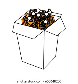 Noodles box design