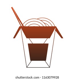 Noodles in box red lines
