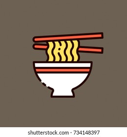 Noodles - Flat Vector Design