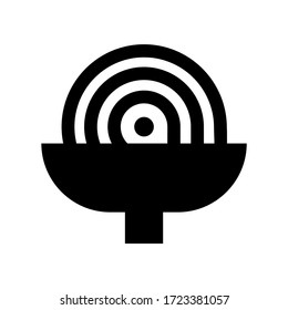 noodles icon or logo isolated sign symbol vector illustration - high quality black style vector icons

