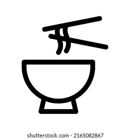 noodles icon or logo isolated sign symbol vector illustration - high quality black style vector icons

