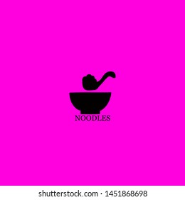 noodles icon sign signifier vector