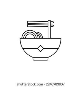 the noodles icon is suitable for your web, apk or project with a chinese new year theme