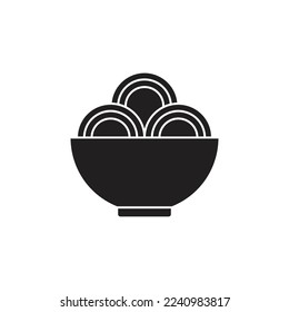 the noodles icon is suitable for your web, apk or project with a chinese new year theme