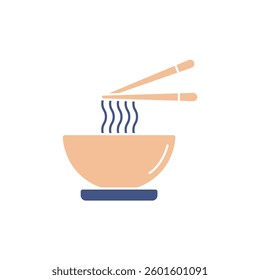 noodles icons  symbol vector elements for infographic web