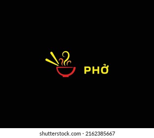 Noodles Logo Design vector Template	