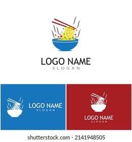 Noodles Logo Template vector symbol design