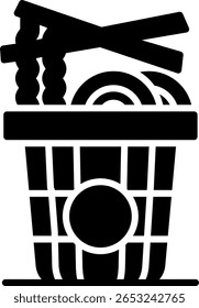 Noodles New Creative Icon Design Vector
