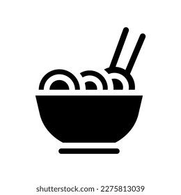 Icono sólido gráfico vector 
