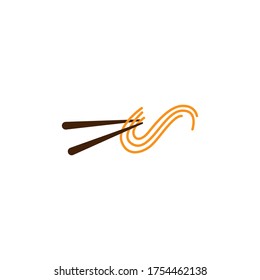 Nudelvektordesign-Vorlagengrafik