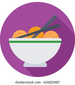 Noodles Vector Icon