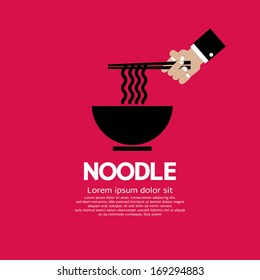 Noodles Vector Illustration EPS10