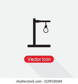 Noose Icon Vector Illustration Eps10