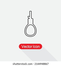 Noose Icon Vector Illustration Eps10
