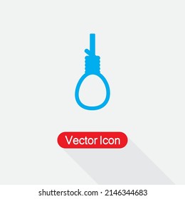 Noose Icon Vector Illustration Eps10