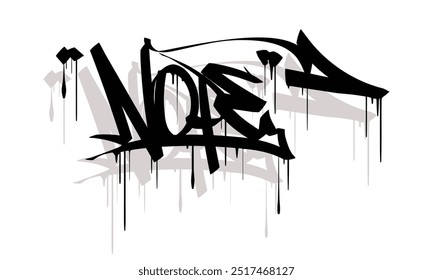 NOPE street art graffiti tag