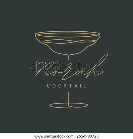 NORAH COCKTAIL BAR VECTOR LOGO