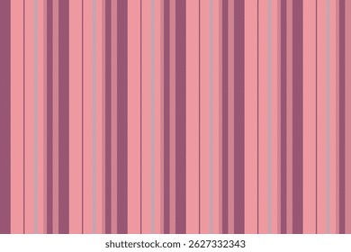 Norder stripe textile lines, harmony vector pattern seamless. Fs texture background fabric vertical in red and dark colors palette.