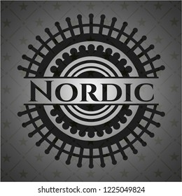 Nordic black emblem