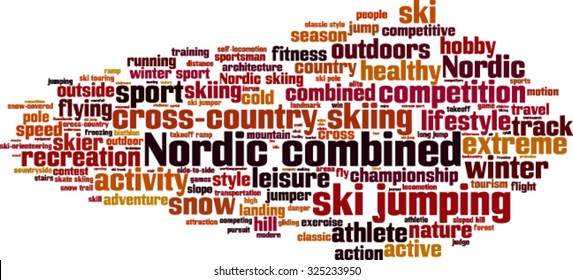 Nordic Combined Word Cloud Concept Vector Stock Vector Royalty Free Nordic Combined Word Cloud Concept Vector Stock Vector Royalty Free