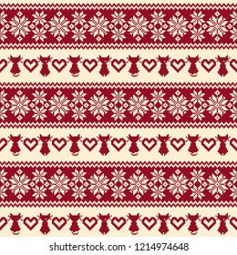 Nordic events pattern illustration of the cat,