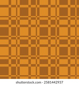 Nordic folk jacquard checkered seamless pattern. Cozy warm traditional weave print for home decor. Cute trendy minimal square grid ornamental pattern for trendy textile design.